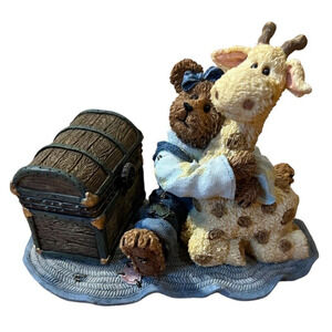 Boyds Bears The Bearstone Collection Jordan w/Lil' Spot Grandma's Attic Treasure